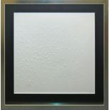 Günther Uecker, handsignierter Prägedruck aus: Vom Licht, 1974, galeriegerahmt