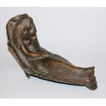 Eugen Maria Cordier, Bronzeplastik Liegende von 1963