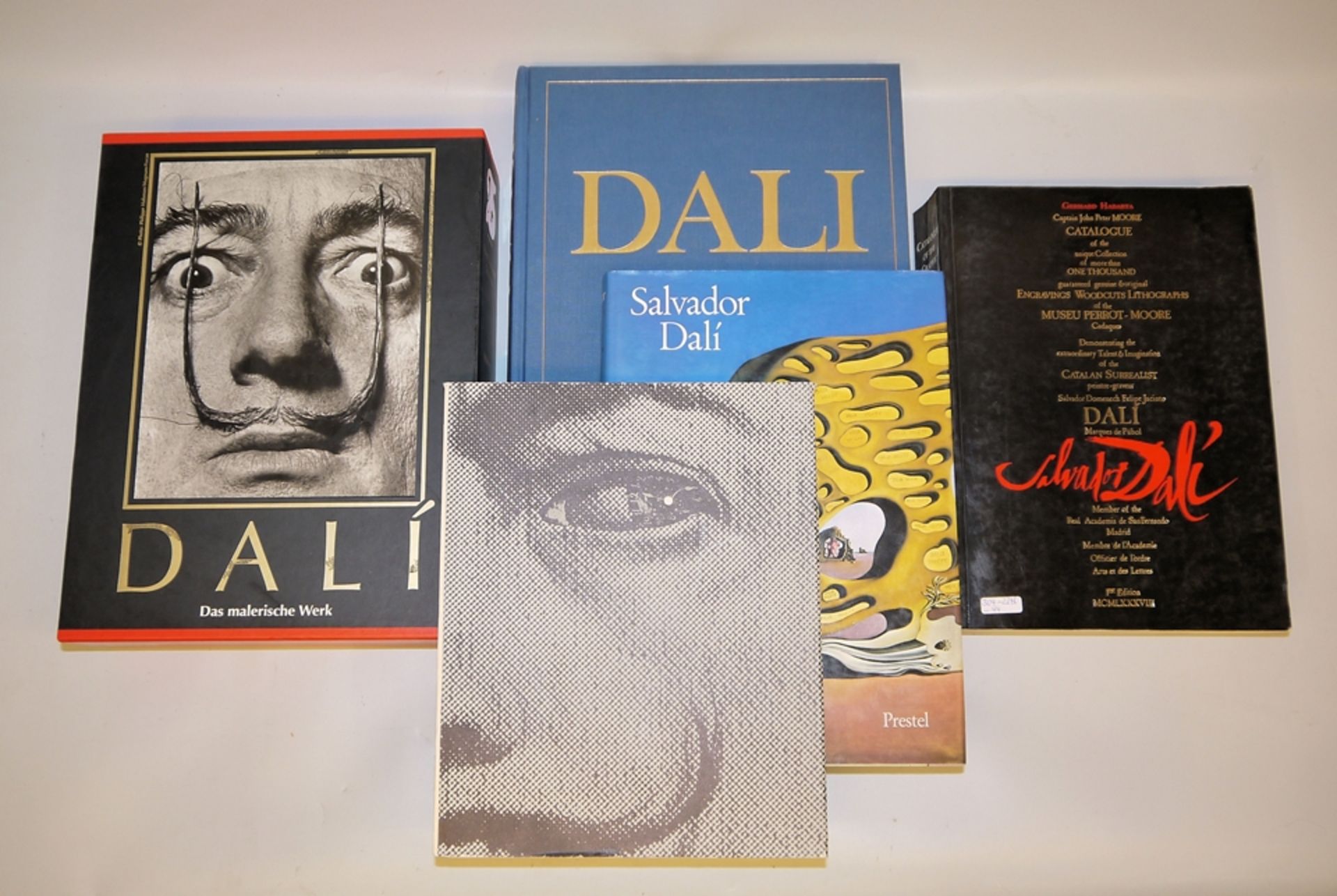 Salvador Dalí, gepflegte Kunstbuchsammlung mit Raritäten (u.a. Gerhard Habarta, Erstausgabe) - Bild 6 aus 6