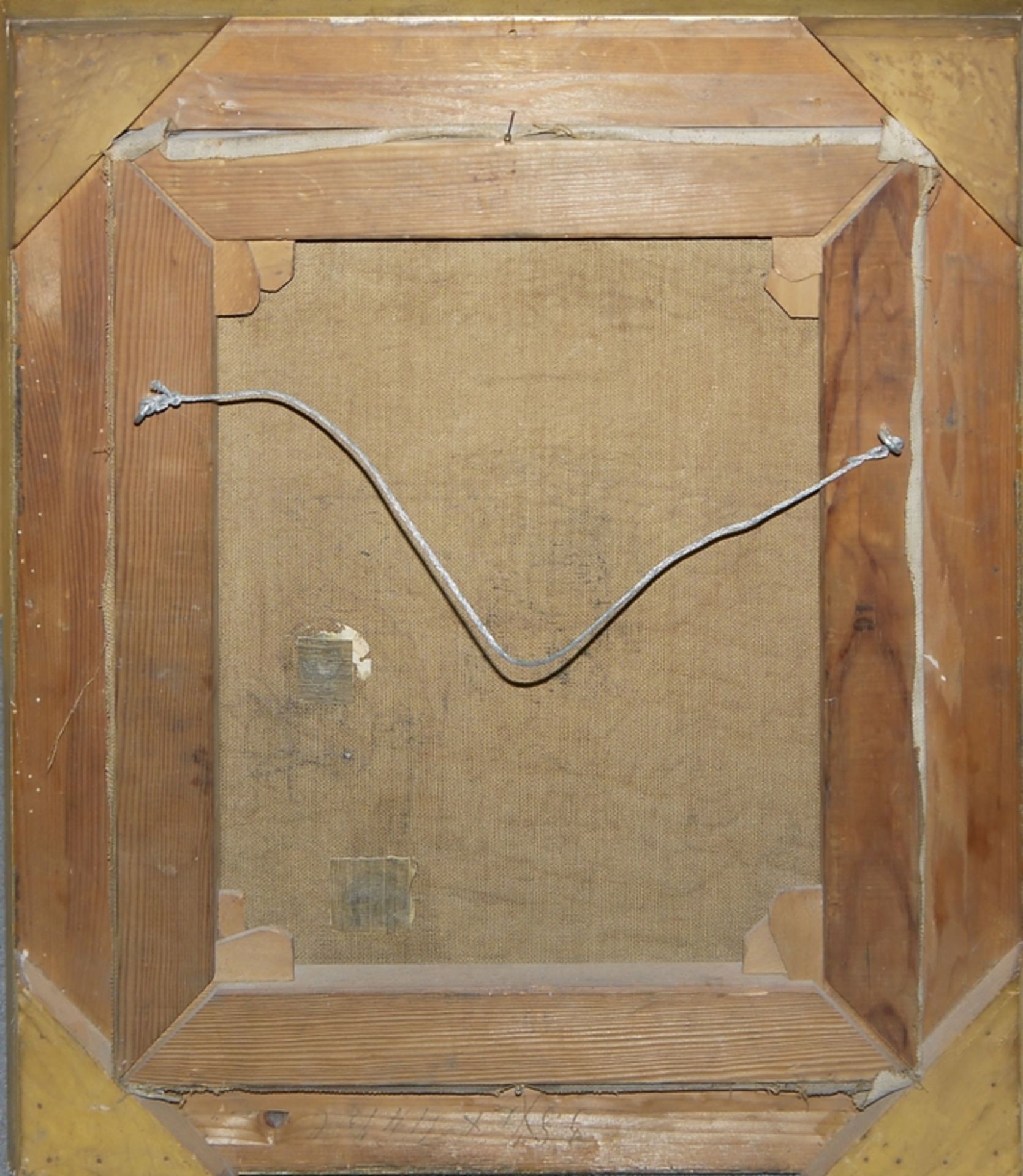 Julius Koch, Winterlandschaft, Ölgemälde von 1932 & Tschechischer Maler, "Predjari (Vorfrühling)",  - Bild 4 aus 6