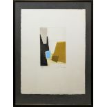 Bernard Munch, Annapia Antonini und Renée Lubarow, 3 signierte Farbradierungen, gerahmt