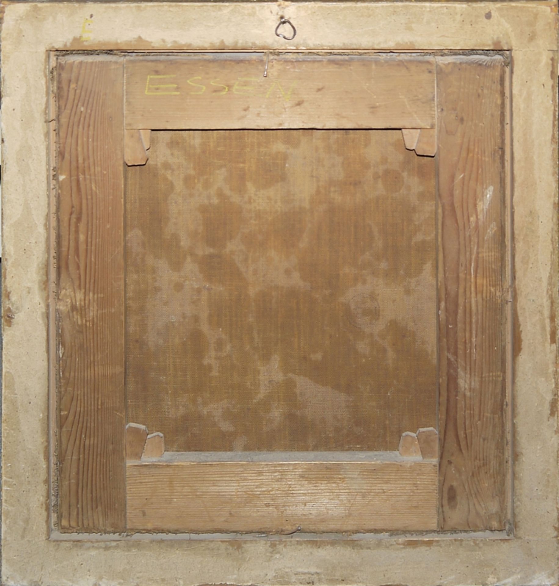 Anonym um 1780/1800, Fußwaschung während des letzten Abendmahls, Ölgemälde, ungereinigter Speicherf - Bild 4 aus 4