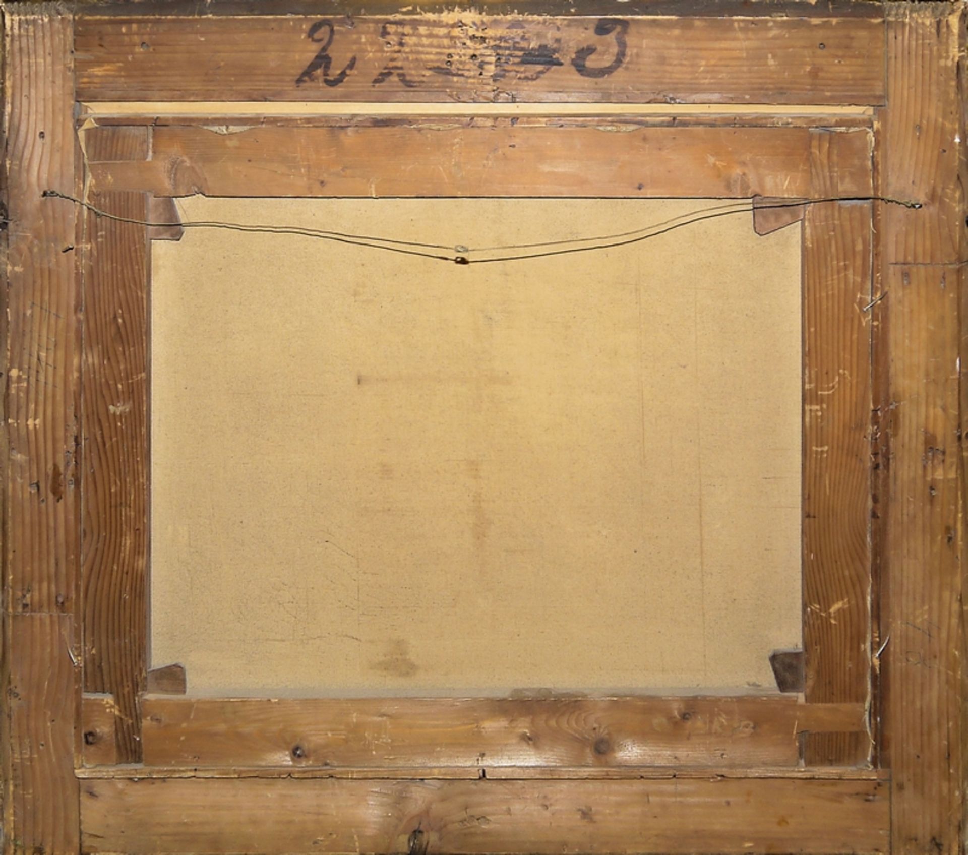 Félix Henri Giacomotti, Elegante Rokoko-Gesellschaft, Ölgemälde, im wohl originalen Goldstuckrahmen - Bild 4 aus 4