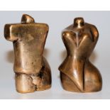 Roberto Nanut & Hans Frank, 3 Bronze Arbeiten