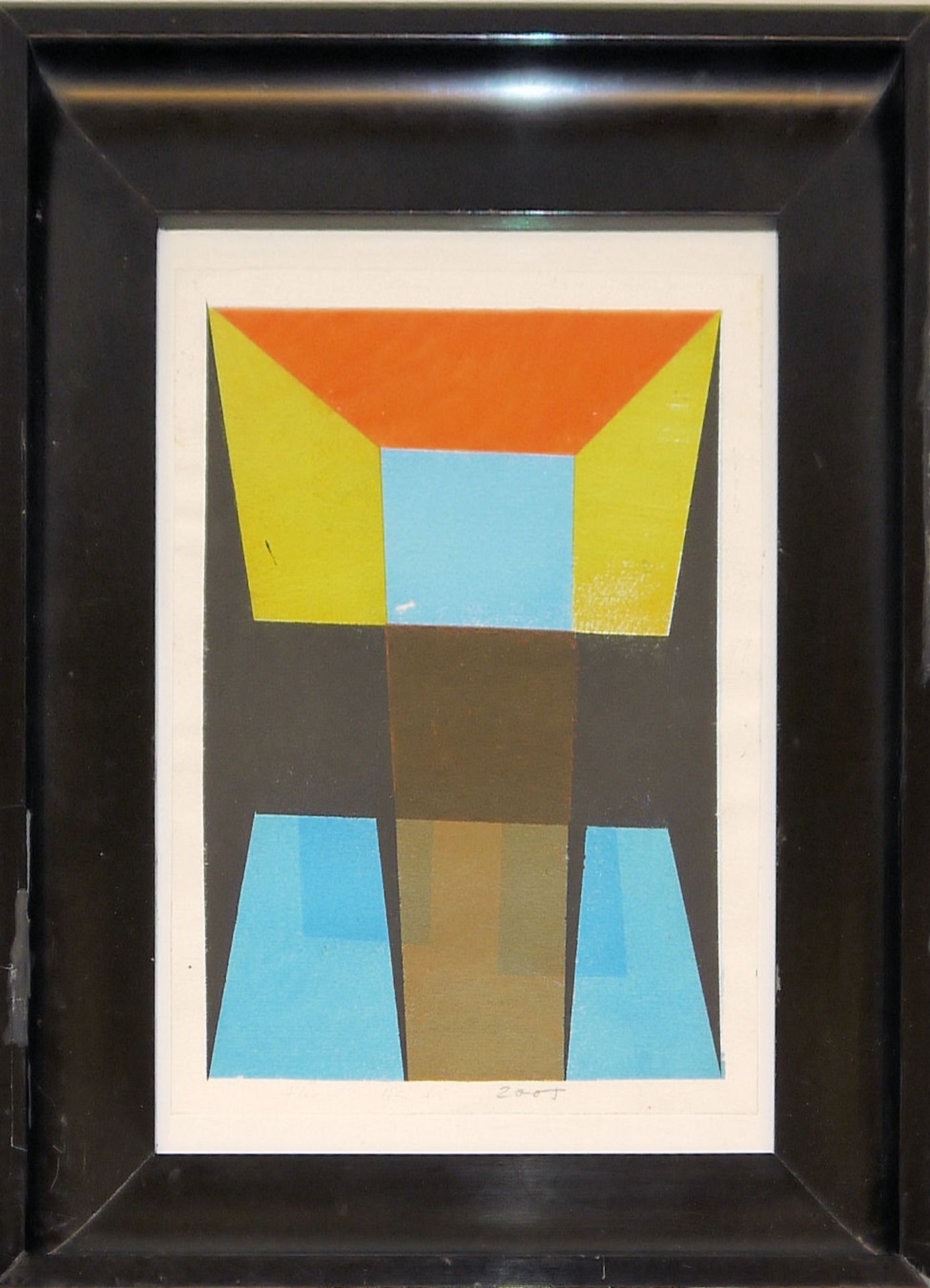 Daniel Nagel, Sammlungsnachlass mit 10 kleinformatigen Originalen, 5 x gerahmt - Bild 3 aus 10