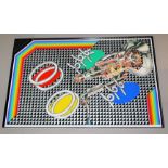 Peter Phillips, Pneumatics, Pop Art, signierte Farbserigraphie von 1968, in großer Original-Mappe
