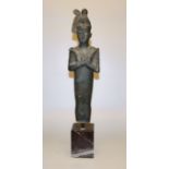 Bronzeplastik des Gottes Osiris, Ägypten, Spätzeit, ca. 664-332 v. Chr.