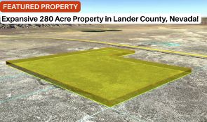 Rare 280 Acres of Untouched Nevada Land in Lander County! BIDDING IS PER ACRE!