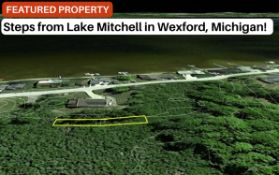 Steps from Lake Mitchell in Michigan!