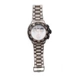 A Tag Heuer Formula 1 Professional 200 metres Chronograph, reference CAC1111, the signed dial with