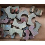 A group of terracotta feet for planters, (Qty).