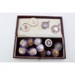 A collection of cycling related medals and enamel bags c1950s / 60s relating to Apollo Wheelers, (