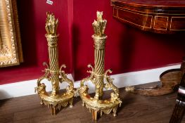 Gold Style Statue/Display piece X2