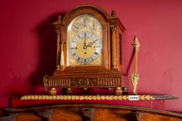 Mantel Clock Goldsmith and Silversmiths company (Mantel Clock (Above door so unable to gauge makers)
