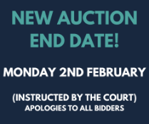 NEW AUCTION END DATE - MONDAY 2ND FEBRUARY FROM 5PM.