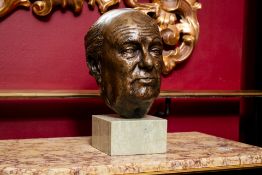 Portrait Bust on Marble plinth