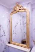 Gilt Mirror (in bathroom)