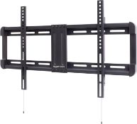 RRP £14.95 - Amazon Basics Low-Profile TV Wall Mount With Horizontal Post-Installation Levelling For
