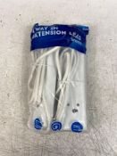 DesireTech 2pk 4 way Extension Lead