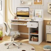 RRP £ - Children's desk with keyboard tray, drawer and multifunctional bookcase