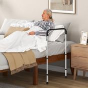 RRP £32.95 - Costway Black and White Safety Bed Assist Rail