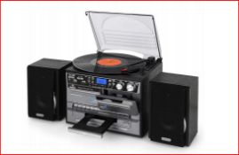 RRP £ - 2417 Stereo Tower Auna TC-386WE, USB, CD, DESCRIPTION TAPER