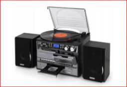 RRP £ - Stereo Tower Auna TC-386WE, USB, CD, DESCRIPTION TAPER