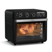 RRP £177.99 - AirGlaze 2000W 34L Air Fryer Oven Black
