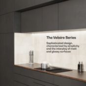 RRP £554.99 - Velaire 80cm 4 Ring Induction Hob with Extractor Black