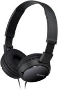RRP £14.97 - Sony MDR-ZX110 Wired Overhead Headphones, Neodymium Dynamic Drivers, Swivel Fold Design