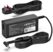 RRP £11.75 - 45W Laptop Charger Compatible With HP Elitebook 840 850, Pavilion 11 13 15, ProBook 430