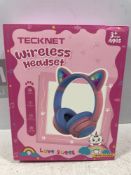 TECKNET WIRELESS HEADSET Model TK-HS015