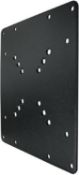 RRP £9.99 - electrosmart 200 x 200 VESA Black Mount Adaptor Plate Convert TV Wall Bracket 50/75 /