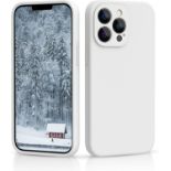 RRP £54.94 - X5 Assorted Items - CALOOP Slim-Fit for iPhone 13 Pro Max Case,Sturdy Shockproof Hard
