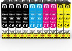 RRP £15.45 - 10 Pack 29XL Ink Cartridge Compatible for Epson 29 XL Ink for Expression Home XP-342