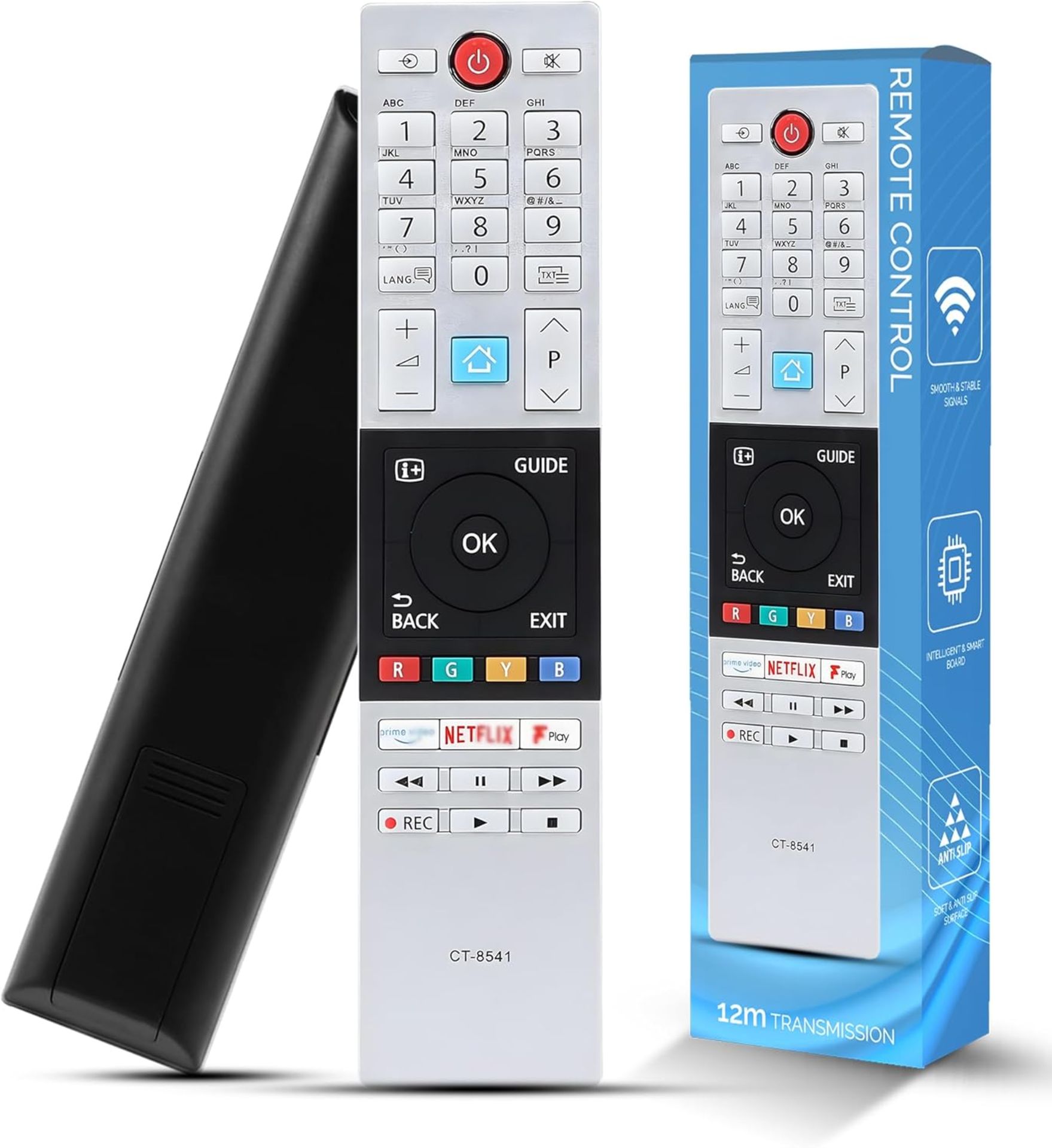 RRP £42.97 - X5 Assorted Items - Updated Toshiba Remote Control CT854 RC42150P Compatible with