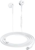 RRP £ - Tech Sense Lab USB-C Wired In-Ear Headphones with Noise Cancellation for Voice Calls,