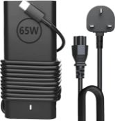 RRP £11.88 - SCOVEE 65W USB C Power Adapter, Compatible Dell Laptop Charger for Dell Latitude 3440/