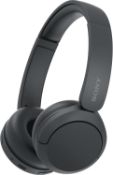 RRP £45 - Sony WH-CH520 Wireless Bluetooth On-Ear Headphones, Lightweight Design, Up to 50hr Battery