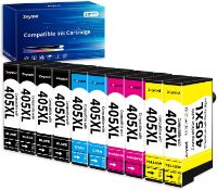 RRP £21.99 - Zoyood 405XL 405 Ink Cartridges Multipack Replacement for Epson 405 XL Printer Ink