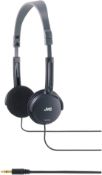 RRP £11.80 - JVC Wired Lightweight Headphones - Black, ‎HA-L50-B-E