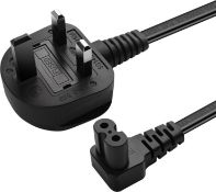 RRP £7.99 - 2 Pin Mains Power Lead Fig Figure 8 Cable IEC C7 Compatible with PS4 PS5 Xbox Samsung