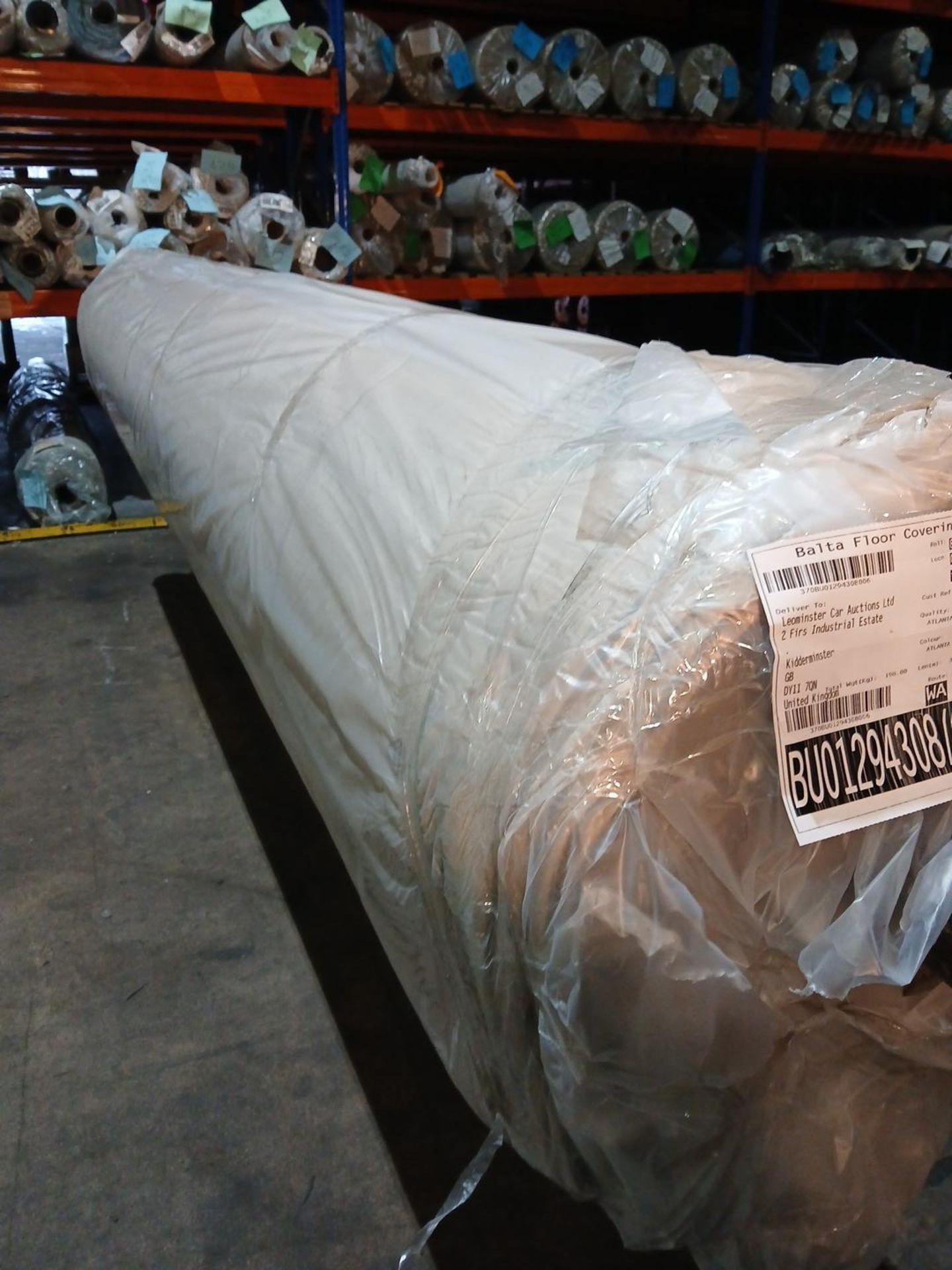 Grade B, 30m length, 4m width, 100% PP. Woven Polypropylene. Texflor back., Mid grey - Image 3 of 4