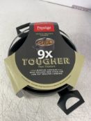 $50 Prestige Tougher Stock Pot with Lid - Induction Stock Pot with Scratch Resistant Non Stick, Stay