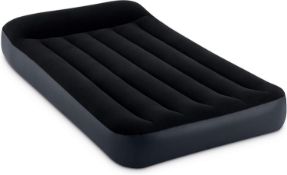 $32 Intex Twin Pillow Rest Classic Airbed w/Fiber-Tech RP, Inflated Size: 99cm x 1.91m x 25cm (64146