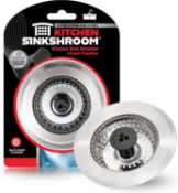 $18 SinkShroom Clog-Free Stainless Steel Sink StrainerStandard, Chrome Gray