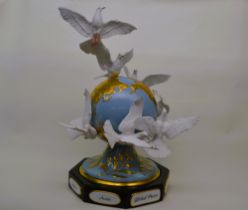Boehm Porcelain Global Peace Sculpture, Limited Edition 1988