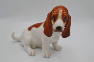 Boehm Porcelain Beagle Dog Sculpture, 1952, Rare