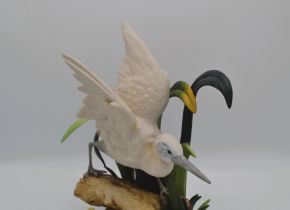 Cybis Porcelain Little Blue Heron Sculpture, 1960