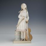 Lladro Porcelain Figurine Viola Lesson 01004842